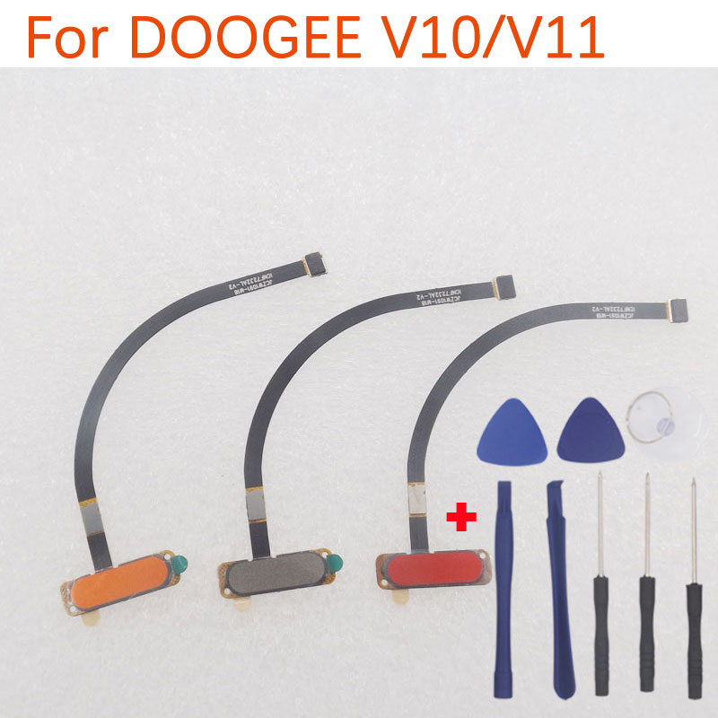Fingerprint Cable Flex - 新オリジナル DOOGEE V11 V10 指紋ボタンセンサーフレックスケーブル FPC