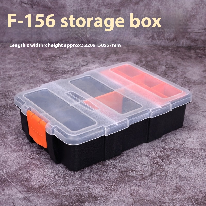 Electronics Repair Garage - 収納ボックス電子部品グリッドネジ部品パーティションパーツボックスガレージ修理オーガナイザーツールマルチツールボックスハードウェア