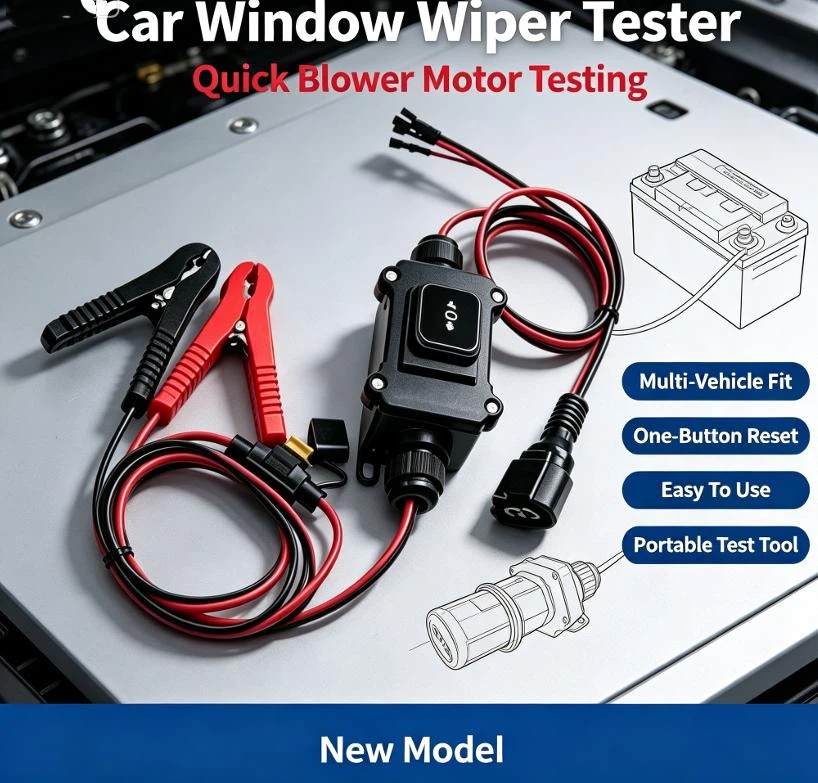 Electronics Repair Tool - 1個入り コンピューター不要 12V 電子パーキングブレーキリセット 緊急サービス修理ツール 車用EPBキャリパーモーターリリースツール