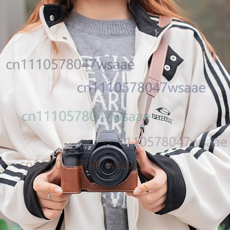 Nikon Camera Z50 - ニコン Z50 第二世代カメラケース用ベース保護カバー+ショルダーストラップ