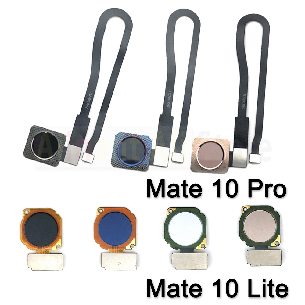 Fingerprint Cable Flex - Aiinant-ホームボタンバックキーコネクタ、タッチ、フィンガースキャナー、指紋センサー、Huawei Mate 10 litepro用のフレックスケーブル