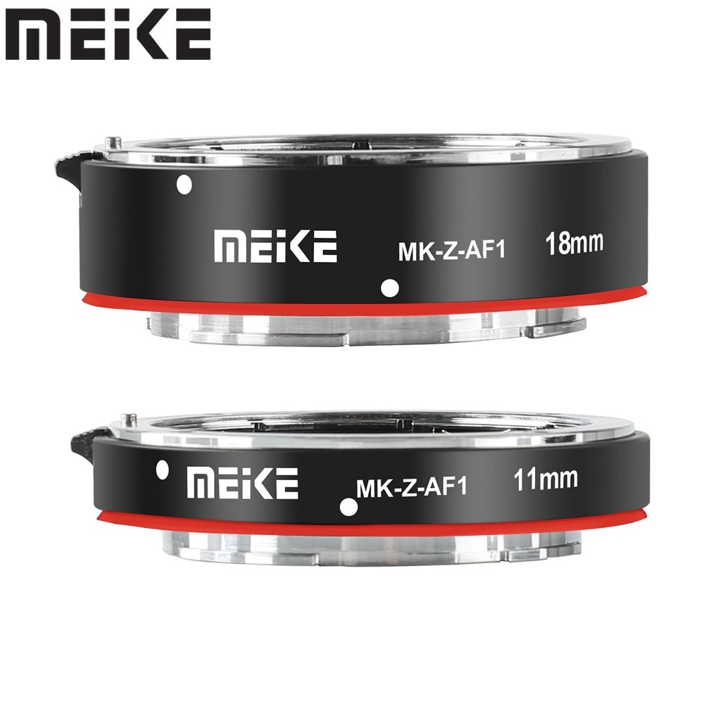 Nikon Camera Z50 - Meike MK-Z-AF1 メタルオートフォーカスマクロエクステンションチューブアダプターリング 11mm 18mm Nikon