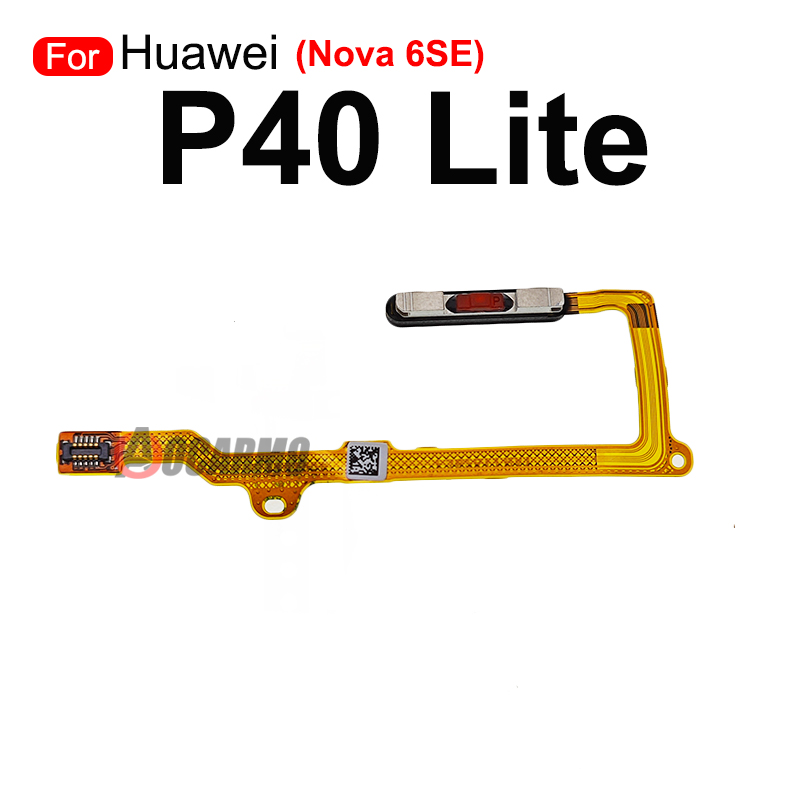 Huawei p40 lite nova 6se用指紋センサ - Fingerprint Cable Flex のレビューと価格