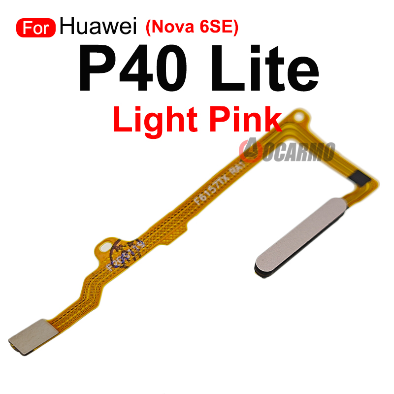 Huawei p40 lite nova 6se用指紋センサ - Fingerprint Cable Flex のレビューと価格
