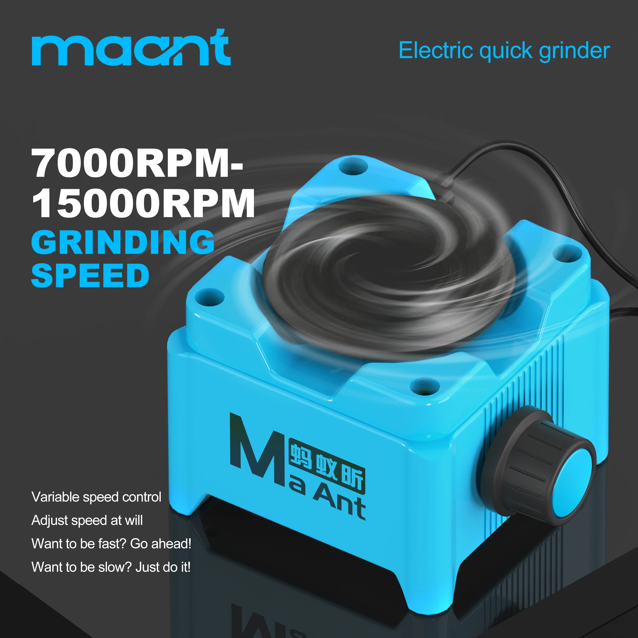 MaAnt KM1 電気グラインダー。7000～15000回 - Electronics Repair Tool のレビューと価格