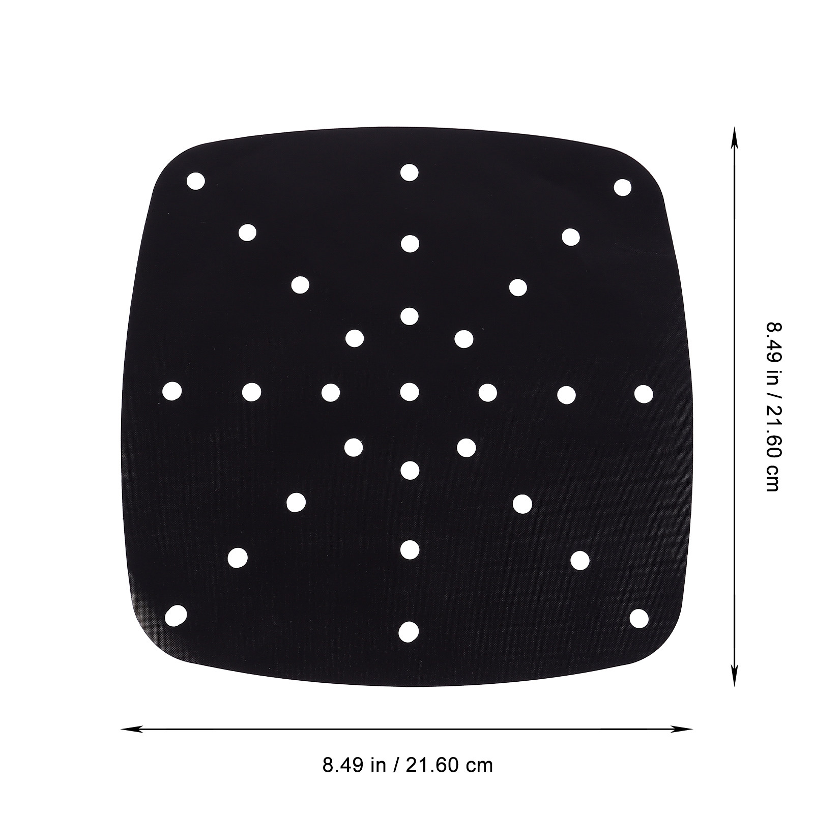 耐熱性エアフライヤーマット4枚セット。焦げ付き防止加工、蒸し - Heat Mat Silicone のレビューと価格