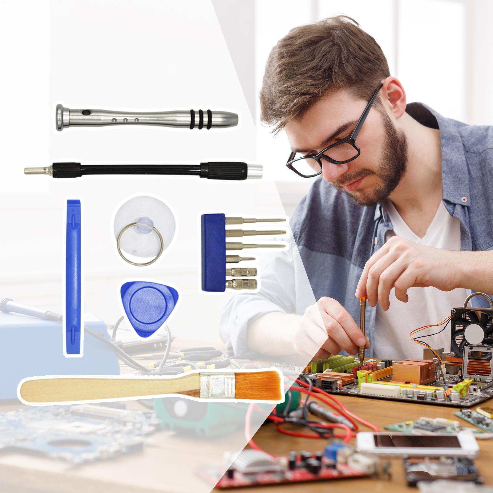 ゲームコンソール分解ドライバー 12 個ポータブル人間工学に - Electronics Repair Game のレビューと価格