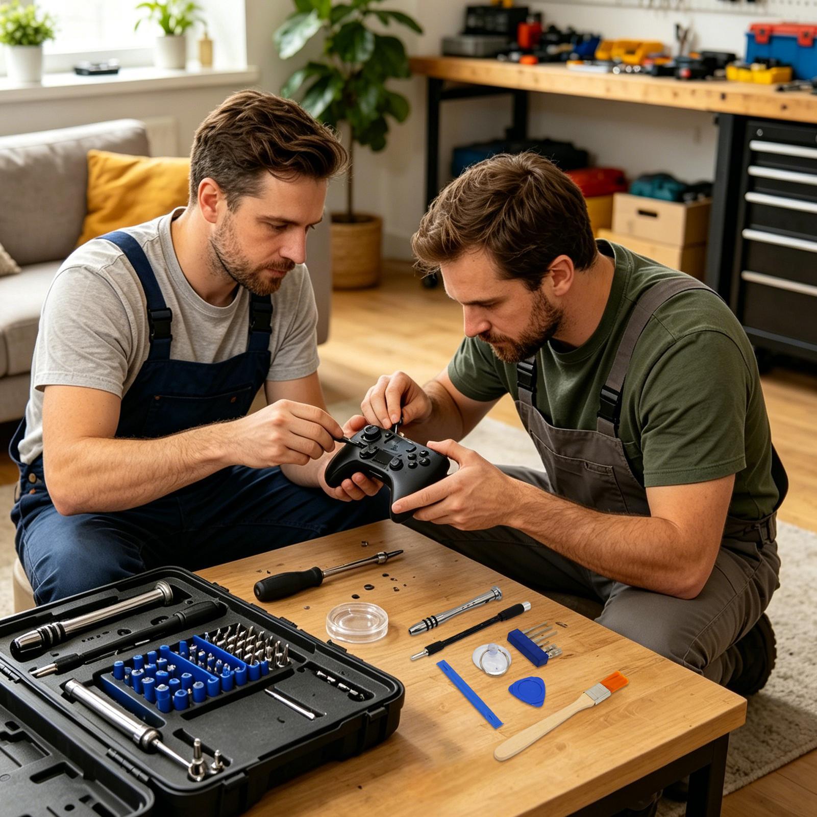 ゲームコンソール分解ドライバー 12 個ポータブル人間工学に - Electronics Repair Game のレビューと価格