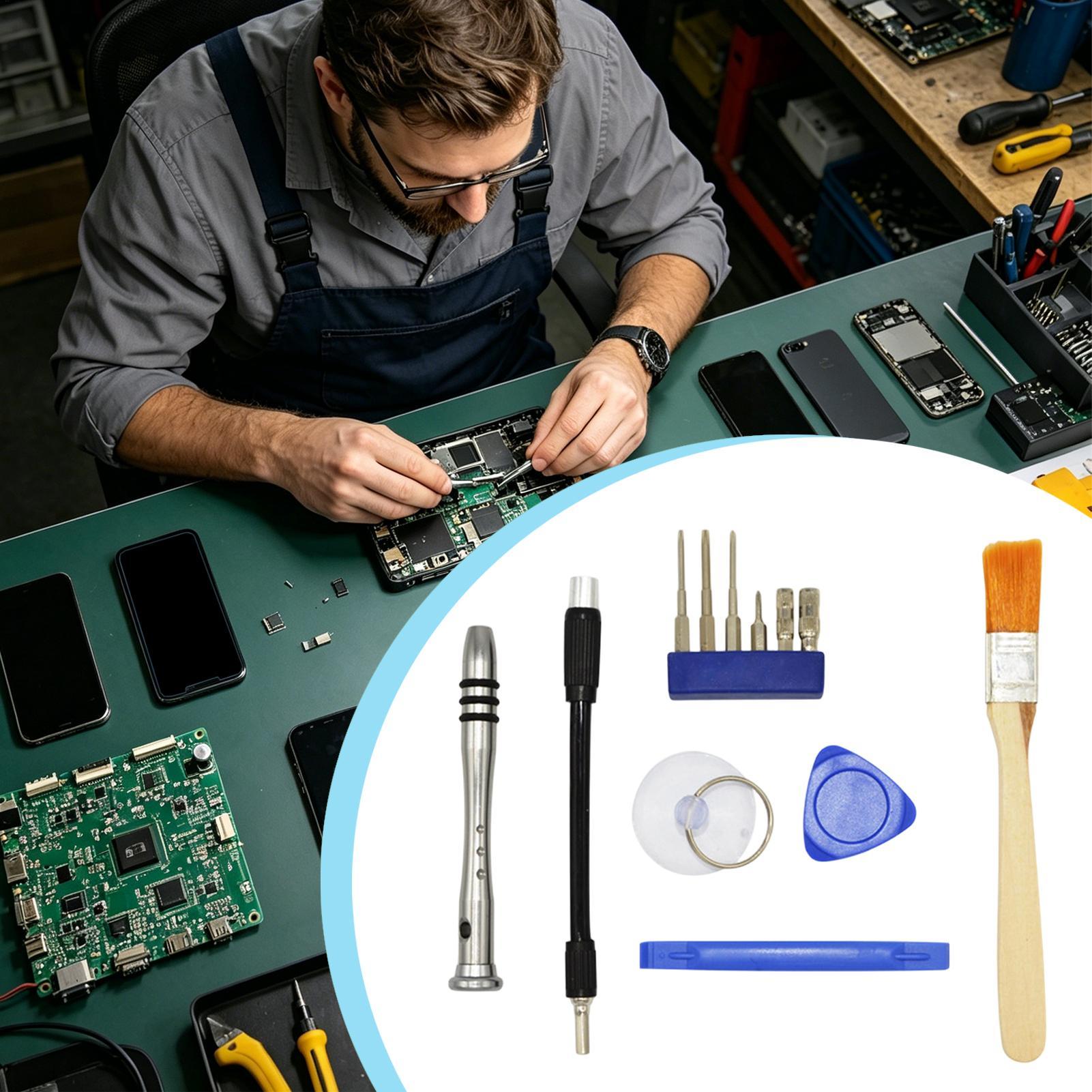 ゲームコンソール分解ドライバー 12 個ポータブル人間工学に - Electronics Repair Game のレビューと価格