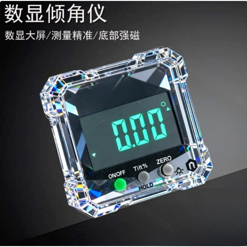 デジタル傾斜計磁気角度計電子分度器傾斜レベル測定ツール建設ガ - Electronics Repair Garage のレビューと価格