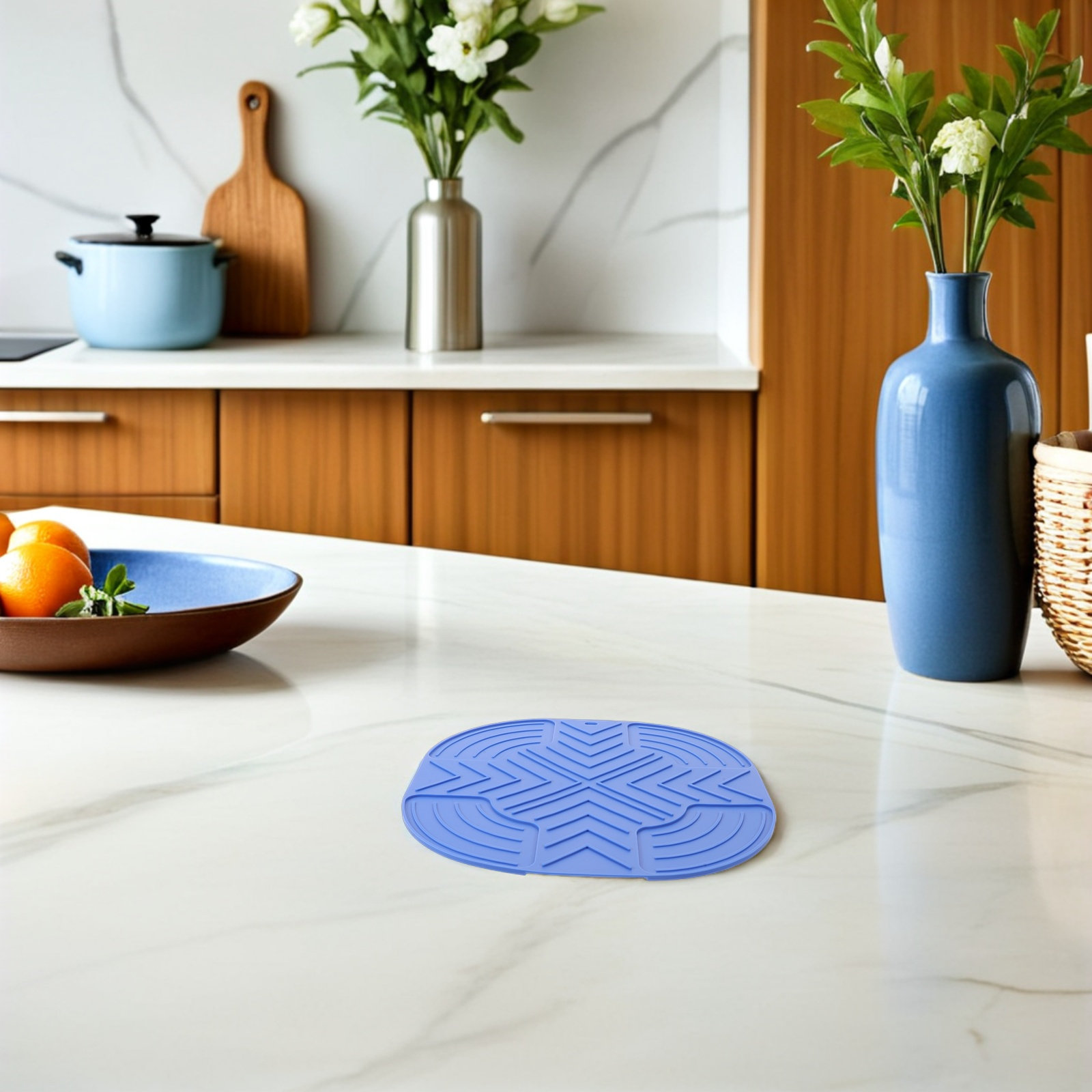 シリコン製エアフライヤー用耐熱マット。キッチンカウンター用の - Heat Mat Silicone のレビューと価格