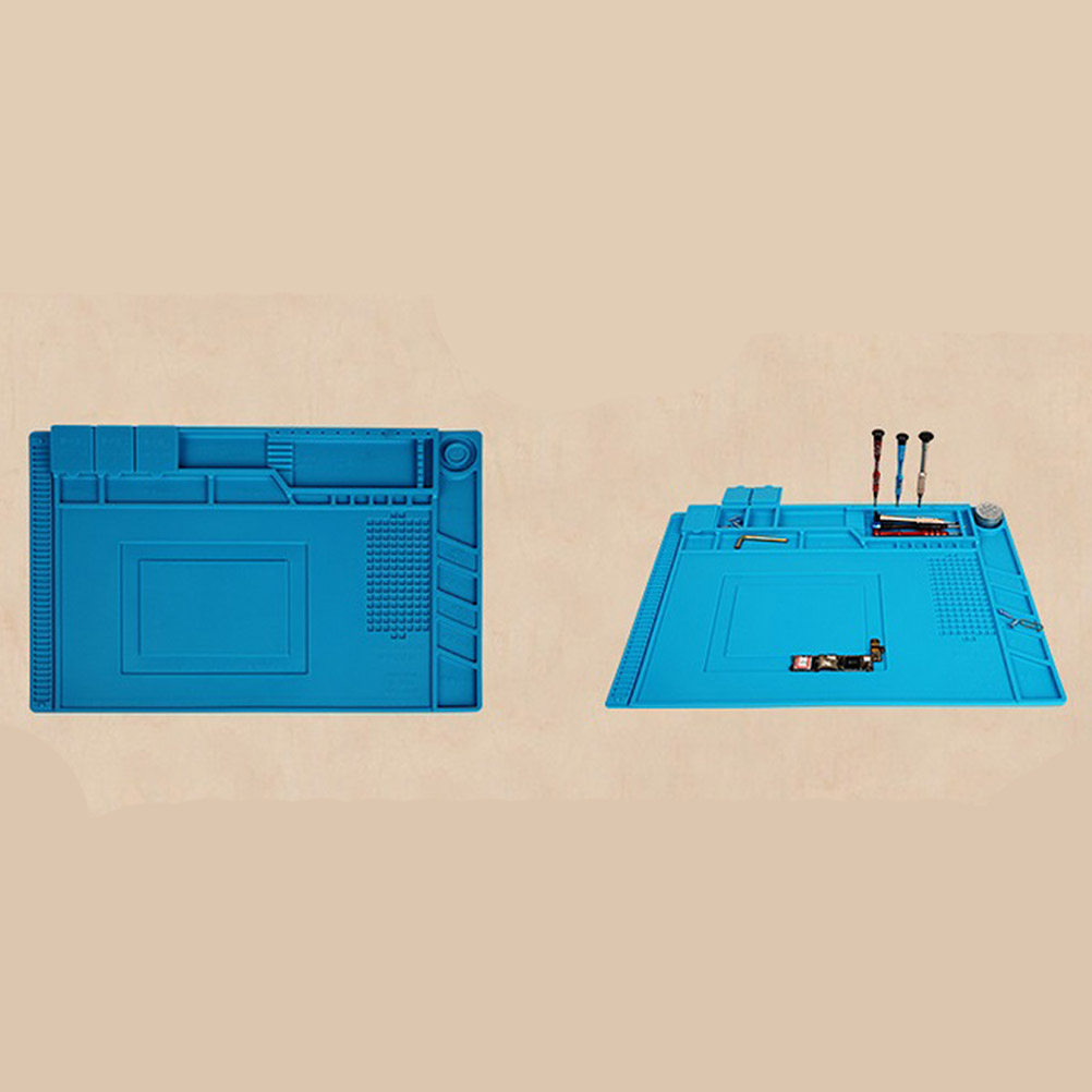 S-160 磁性シリコン製はんだ付けマット。耐熱性、帯電防止 - Heat Mat Silicone のレビューと価格