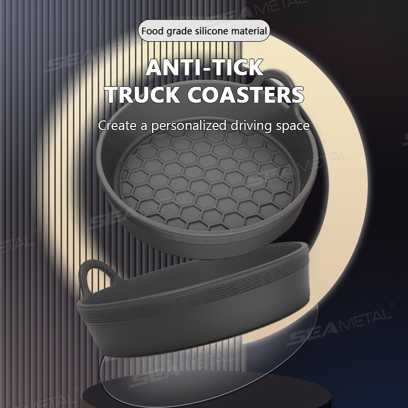 SEAMETAL ノンスリップ車の水カップコースターマットシ - Heat Mat Silicone のレビューと価格
