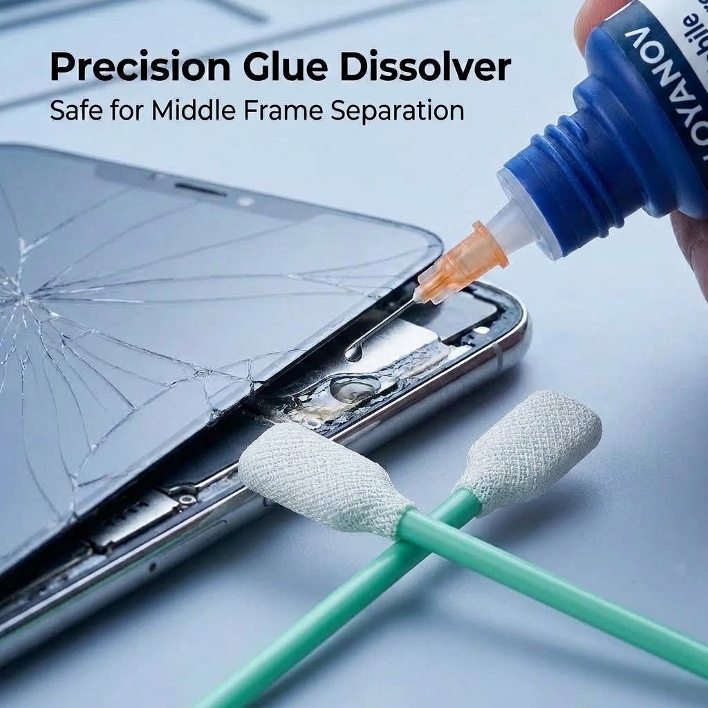 携帯電話画面の接着剤除去用精密針、平綿棒、LCDガラス分解用 - Lcd Screen Adhesive のレビューと価格