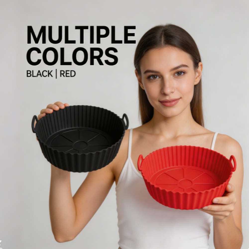 丸型シリコン製エアフライヤーライナー、再利用可能な耐熱性ノン - Heat Mat Silicone のレビューと価格