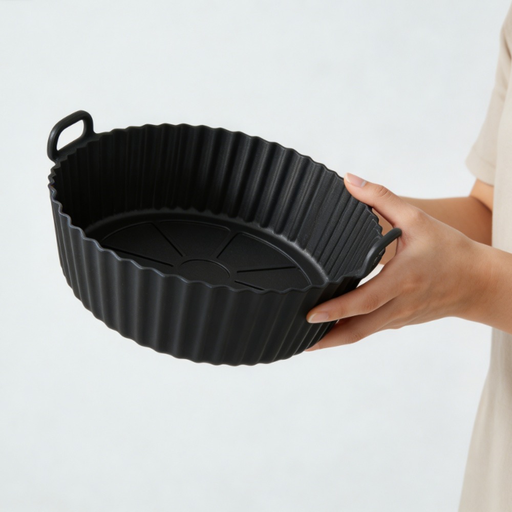 丸型シリコン製エアフライヤーライナー、再利用可能な耐熱性ノン - Heat Mat Silicone のレビューと価格