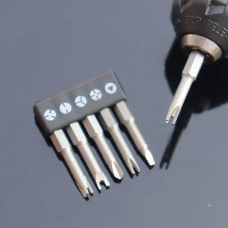 5点セット手動ドライバービットセット - 電子機器、携帯電話 - Electronics Repair Game のレビューと価格