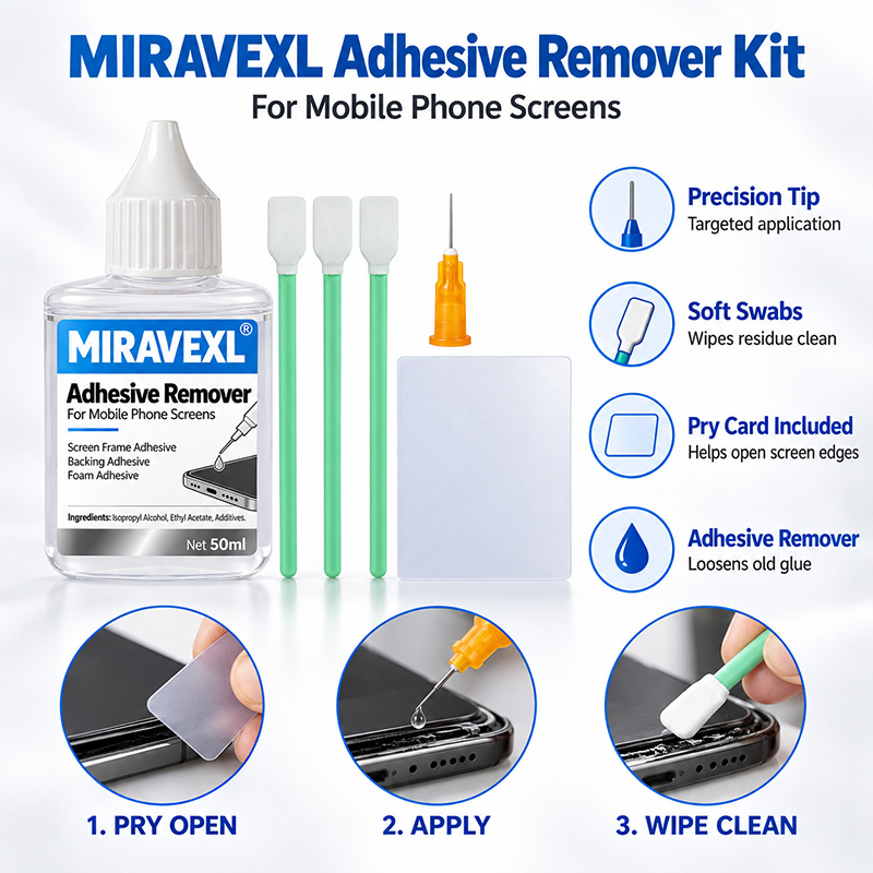 携帯電話のフレーム裏側の熱可塑性フォーム接着剤を安全に除去す - Lcd Screen Adhesive のレビューと価格