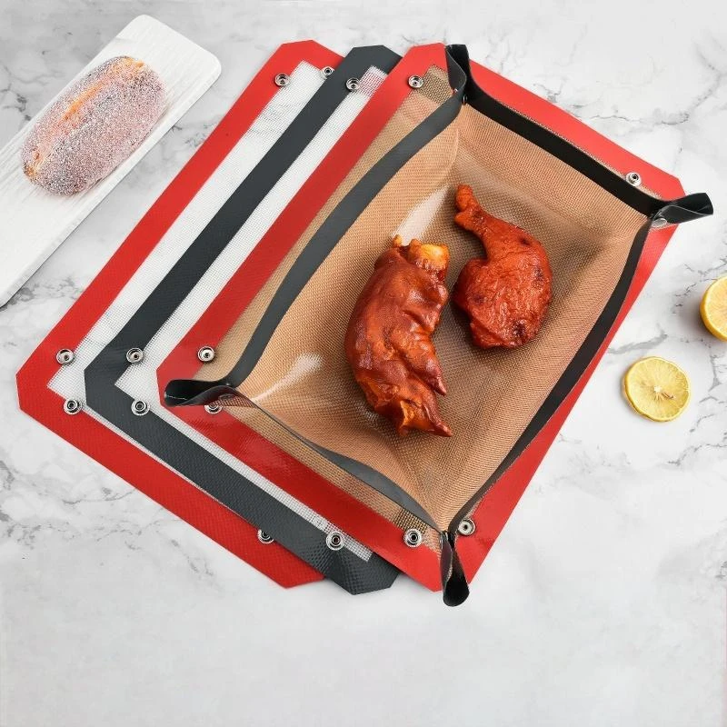 折りたたみ式シリコンBBQマット、ノンスティックオーブンマッ - Heat Mat Silicone のレビューと価格