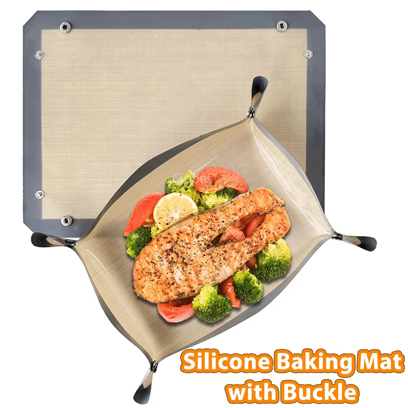 折りたたみ式シリコンBBQマット、ノンスティックオーブンマッ - Heat Mat Silicone のレビューと価格